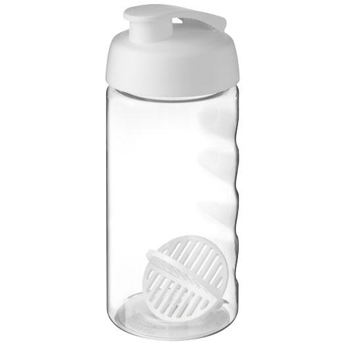 H2O Active Bop 500 ml shakebeker wit/transparant