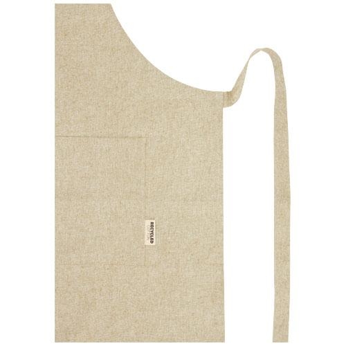 Gerecycled katoenen schort Pheebs naturel