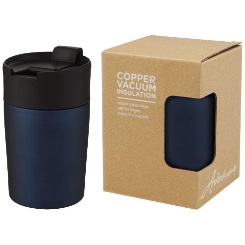 Koperen beker Jetta 180 ml blauw