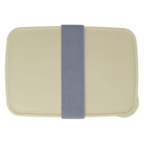 Dovi lunchtrommel van gerecyclede plastic beige