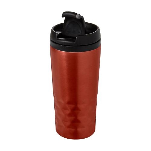 Roestvrijstalen reis mok (300 ml) rood