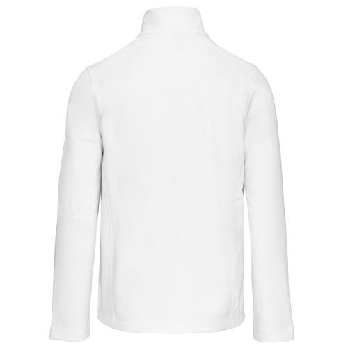 Kariban heren softshell jas wit,3xl