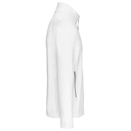 Kariban heren softshell jas wit,3xl