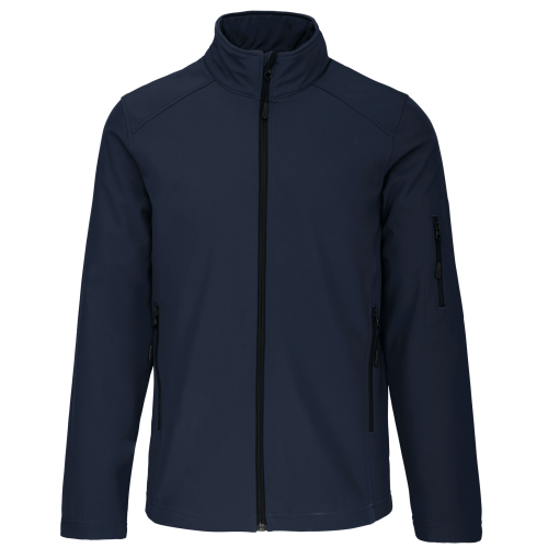 Kariban heren softshell jas navy,3xl