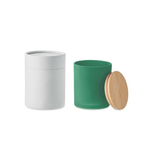 Plantaardige waskaars small groen