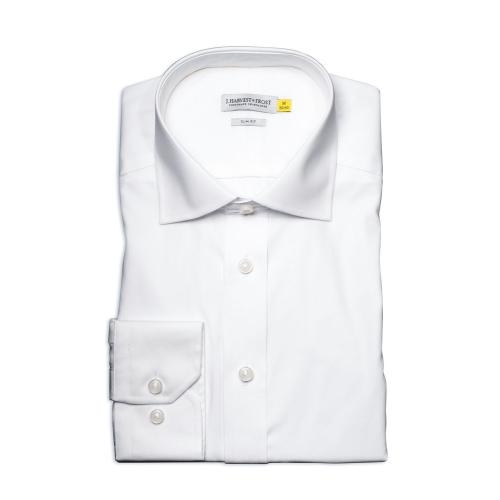 Overhemd Yellow Bow 50 slim fit wit,l