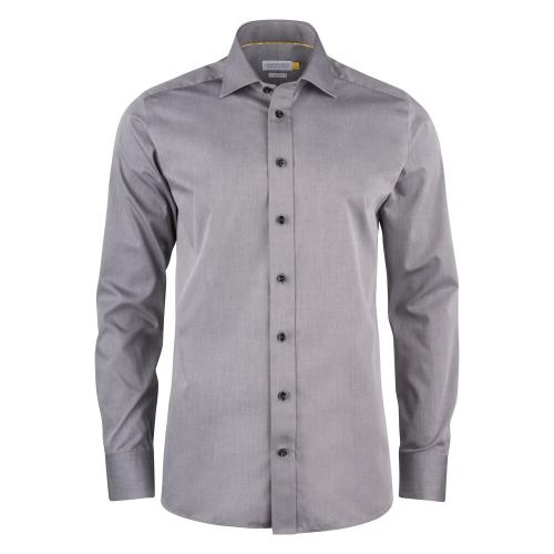 Overhemd Yellow Bow 50 slim fit grijs,l