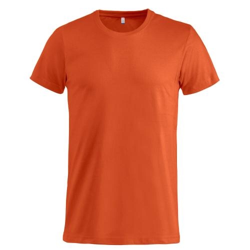 Clique Basic-T diep-oranje,3xl