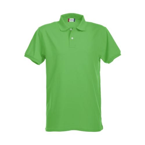 Premium heren polo appelgroen,3xl