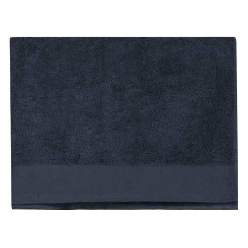Biologische strandhanddoek navy