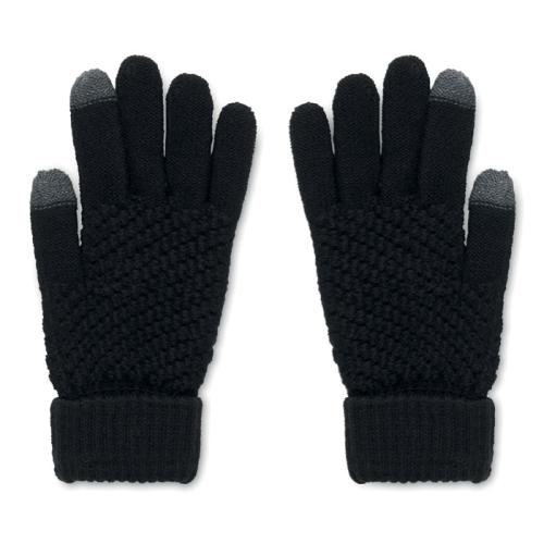 Rpet touchscreen handschoenen Takai zwart