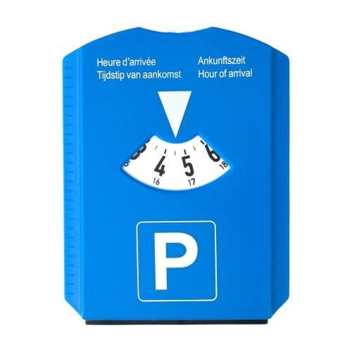 IJskrabber/parkeerkaart kobaltblauw