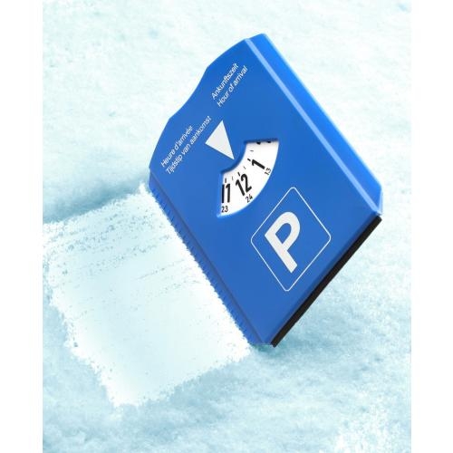 IJskrabber/parkeerkaart kobaltblauw
