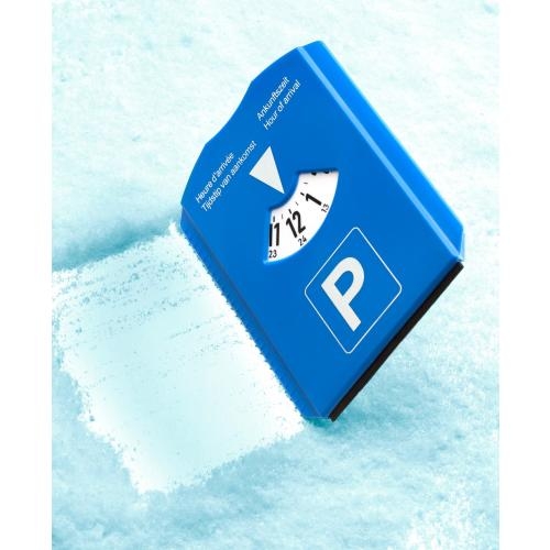 IJskrabber/parkeerkaart kobaltblauw