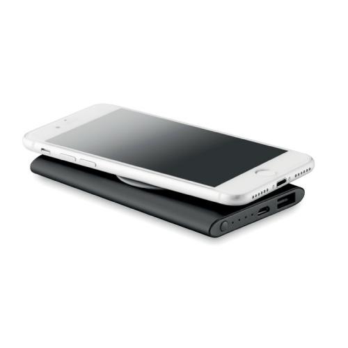 Draadloze powerbank 4.000 mAh zwart