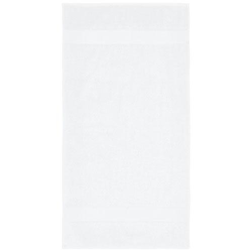 Charlotte badhanddoek 50x100 cm wit