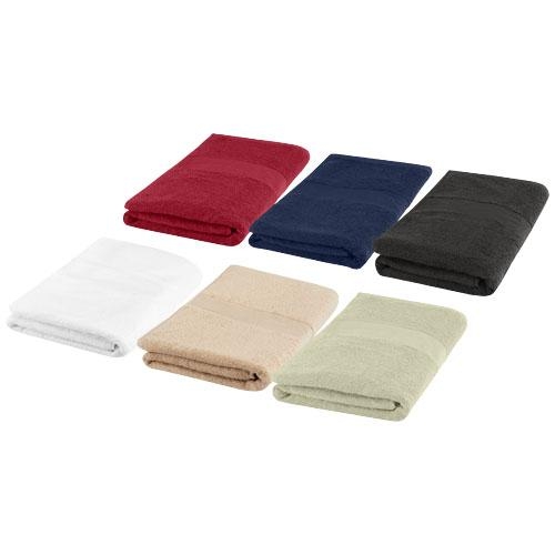Charlotte badhanddoek 50x100 cm wit
