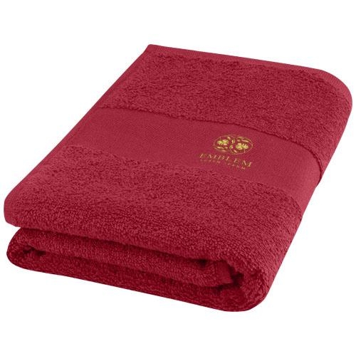 Charlotte badhanddoek 50x100 cm rood