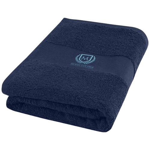 Charlotte badhanddoek 50x100 cm navy