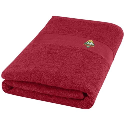 Amelia badhanddoek 70x140 cm rood