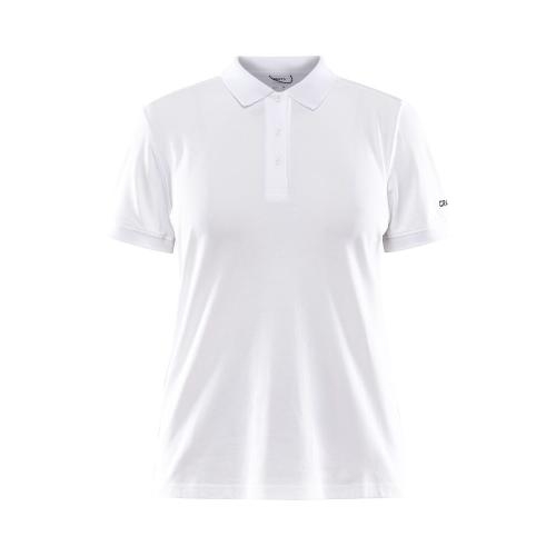 Core Blend polo dames wit,l