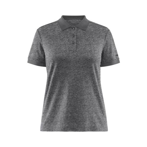 Core Blend polo dames dark grey melange,l