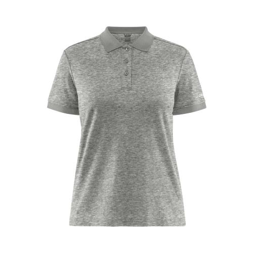 Core Blend polo dames grey melange,l