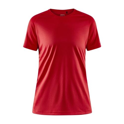 Core unify T-shirt dames bright red,l