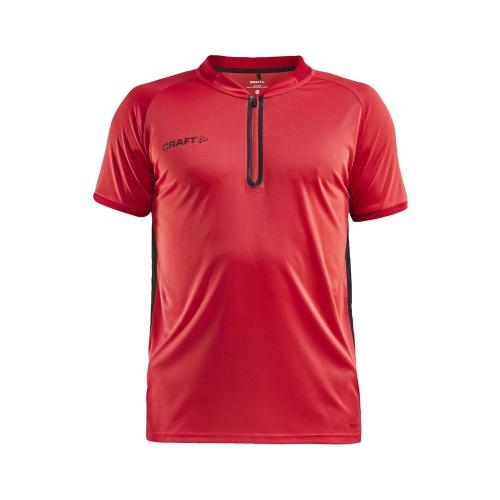 Pro Control Impact polo heren felrood/zwart,2xl