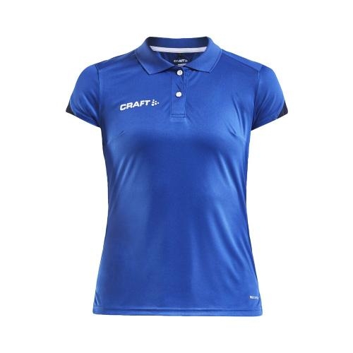 Pro Control Impact polo dames kobaltblauw/navy,l
