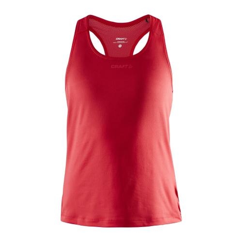 Adv Essence Singlet dames bright red,l