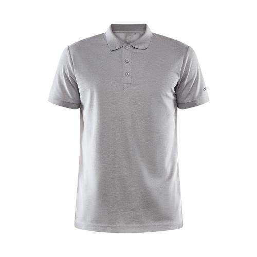 Unify polo heren grey melange,2xl