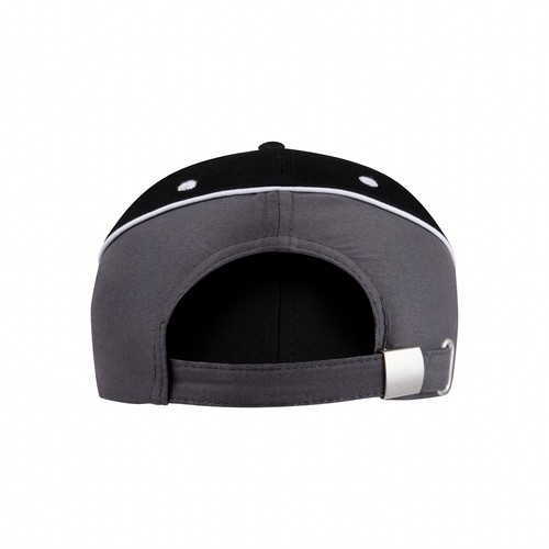 Microfiber Qualtiy cap zwart/antraciet