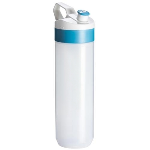 Tacx bidon Fuse 450 ml transparant/lichtblauw