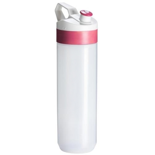 Tacx bidon Fuse 450 ml transparant/roze