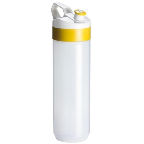 Tacx bidon Fuse 450 ml transparant/geel