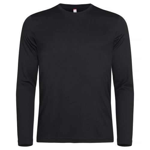 Basic Active-T longsleeve zwart,l