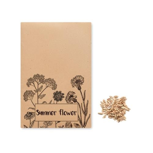 Bloemenzaadjes in envelop Seedlope beige