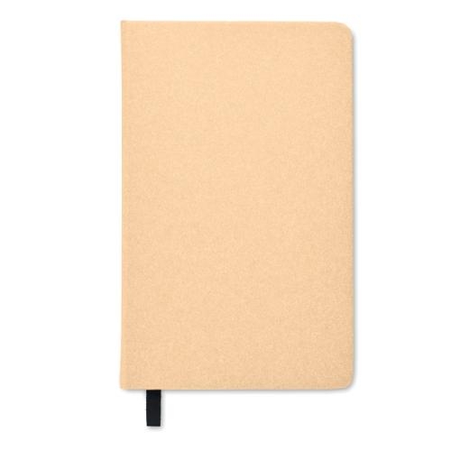 A5 gerecycled notitieboekje Grow beige