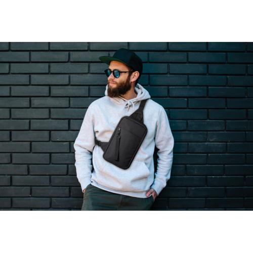 RPET crossbodytas Cebag zwart