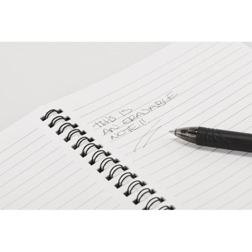 A5 uitwisbaar notitieboekje Nobuuk zwart