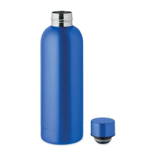 Gerecyclede RVS-fles Athena blauw