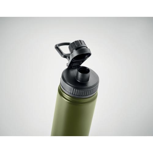 Dubbelwandige fles 500 ml Mili donkergroen