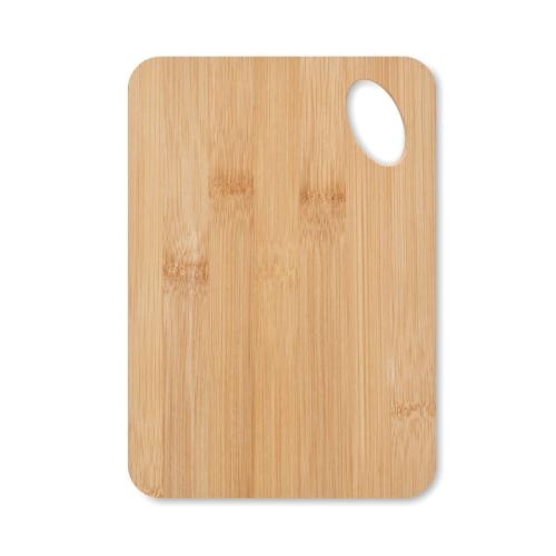 Bamboe snijplank met opening wood