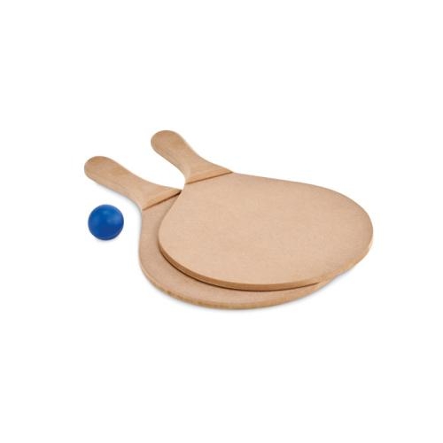 Strand tennisset Raquet wood