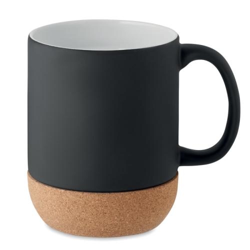 Matte keramische mok 300 ml zwart