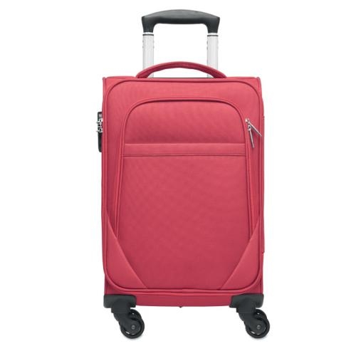 Polyester handbagagetrolley Voyage rood