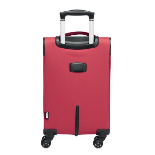 Polyester handbagagetrolley Voyage rood