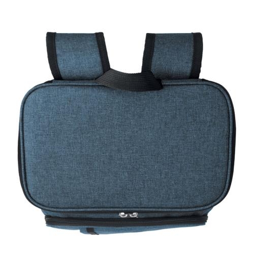 600D RPET outdoor-koeltas Montecool blauw