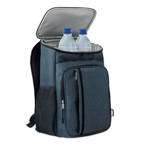 600D RPET outdoor-koeltas Montecool blauw